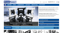 Desktop Screenshot of hydromarket.fi